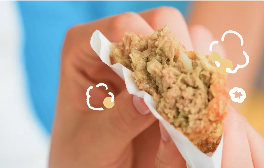 川下精肉店のサクッとジューシーなメンチカツ